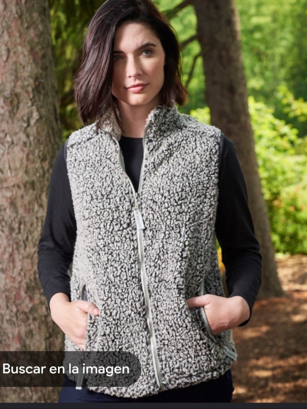 Women Vest Color Gray